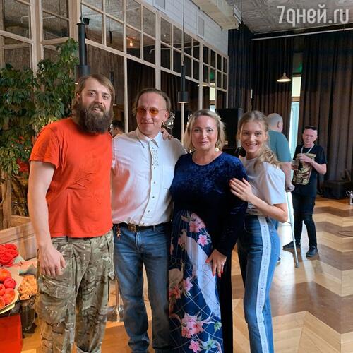 Александр Ильин, Иван Охлобыстин, Светлана Пермякова и Кристина Асмус