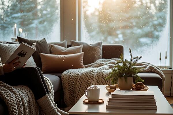 Зима в стиле хюгге: как создать уютную атмосферу в доме своими руками