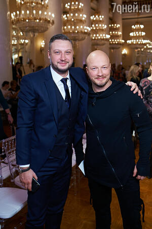 Бизнесмен Александр Кучеренко и актер Никита Панфилов Бизнесмен Александр Кучеренко и актер Никита Панфилов