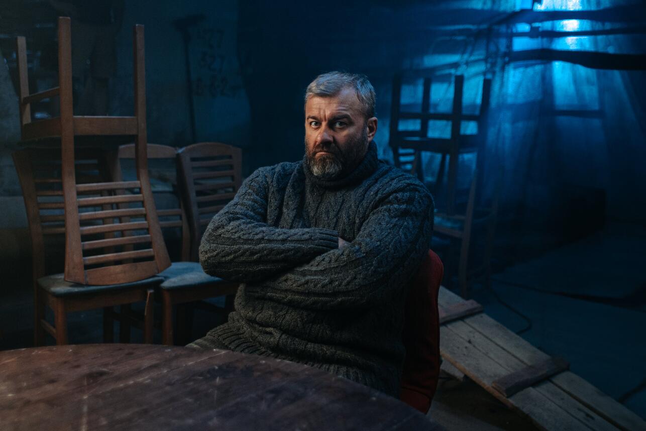 Фото со съемок сериала «Полярный»