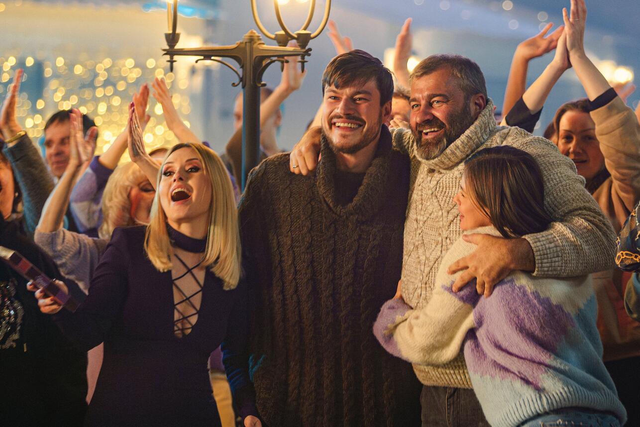Фото со съемок сериала «Полярный»