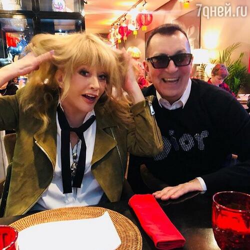 Алла Пугачева и Александр Буйнов празднуют китайский новый год