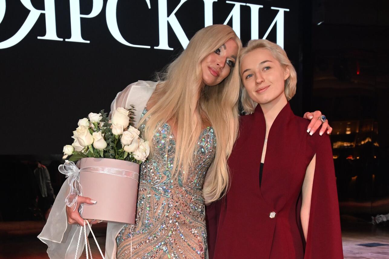 Анастасия Волочкова с дочкой Ариадной