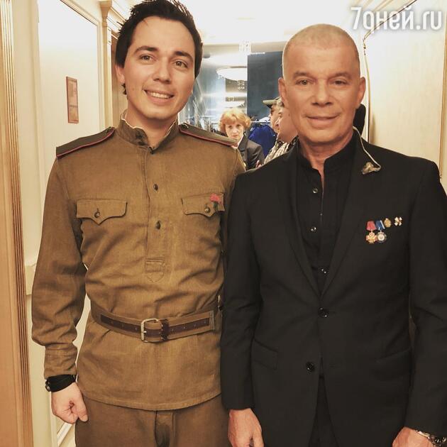 Олег Газманов с сыном Родионом