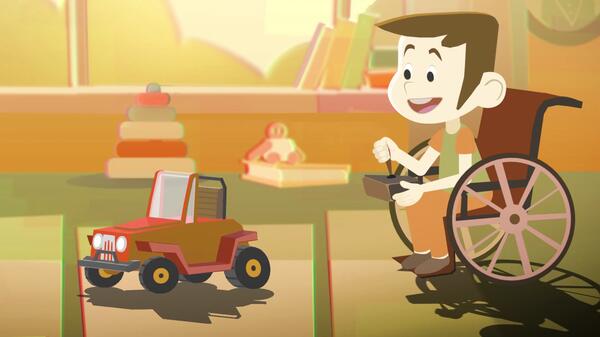 Анимационная компания «ЯРКО» выпустила инклюзивную серию мультсериала «Живой гараж»