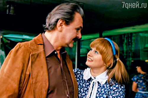 С Ириной Муравьевой в фильме «Карнавал». 1981 г.