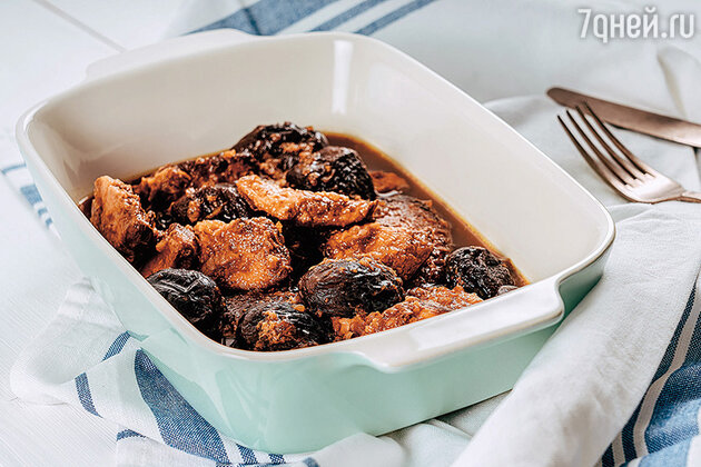 Говядина с черносливом. Фото