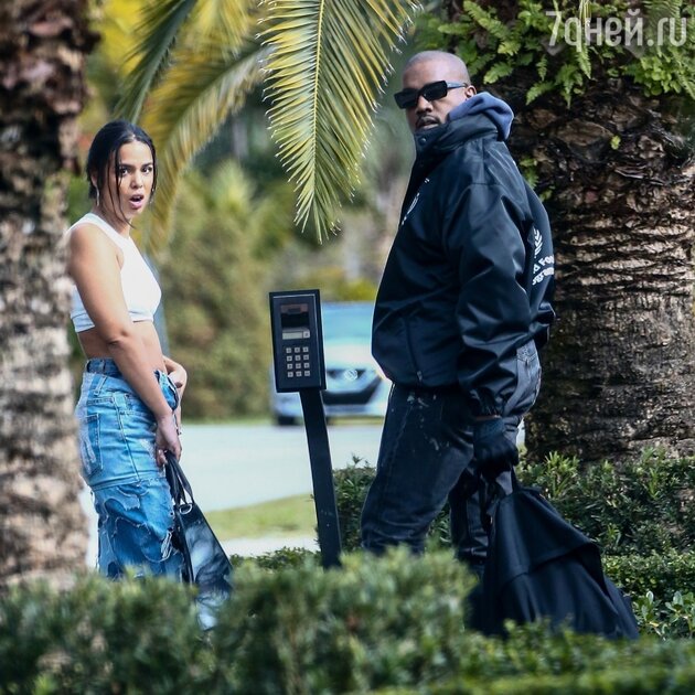 Канье Уэст с Одри Никс - фото