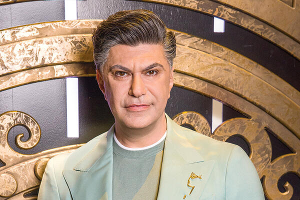 Цискаридзе разволновался на съемках конкурса юных талантов «Синяя птица»