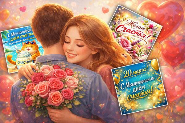 20 самых теплых открыток и пожеланий к Международному дню счастья: отправьте лучик света близким!