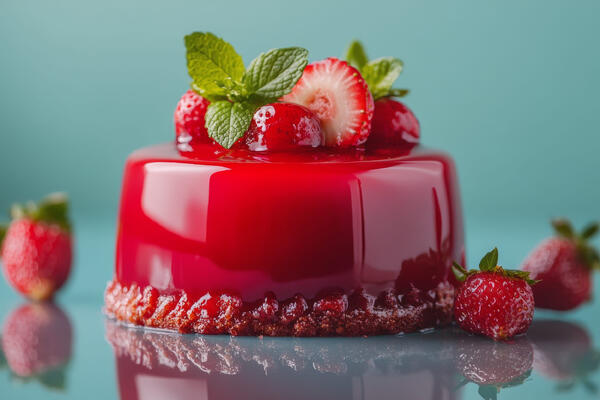 Желейный торт без духовки: легкий десерт из сока, йогурта и фруктов 