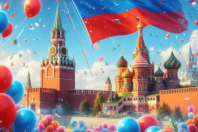 20+ открыток и картинок ко Дню России 2025: поздравления для близких к 12 июня