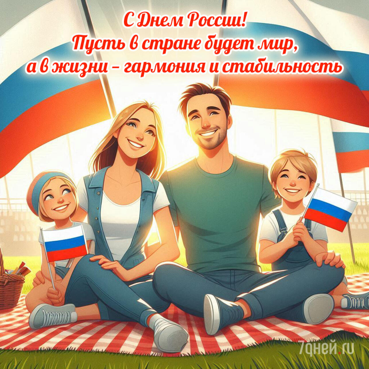 открытки ко дню россии, поздравления 12 июня, день россии 2025, открытки для близких, день россии картинки, поздравления родным, открытка день россии скачать, электронные открытки россия