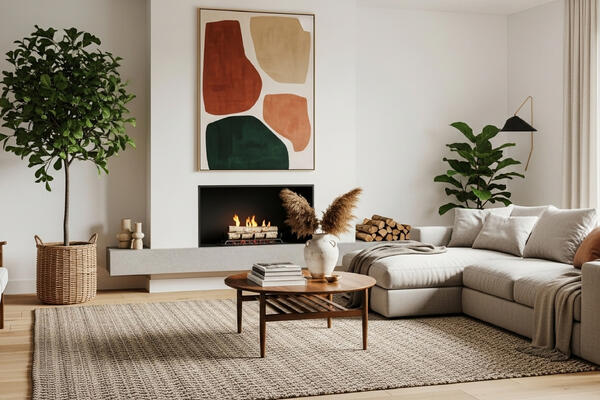 Каминный сезон 2026: как создать идеальную зону отдыха у электронного камина