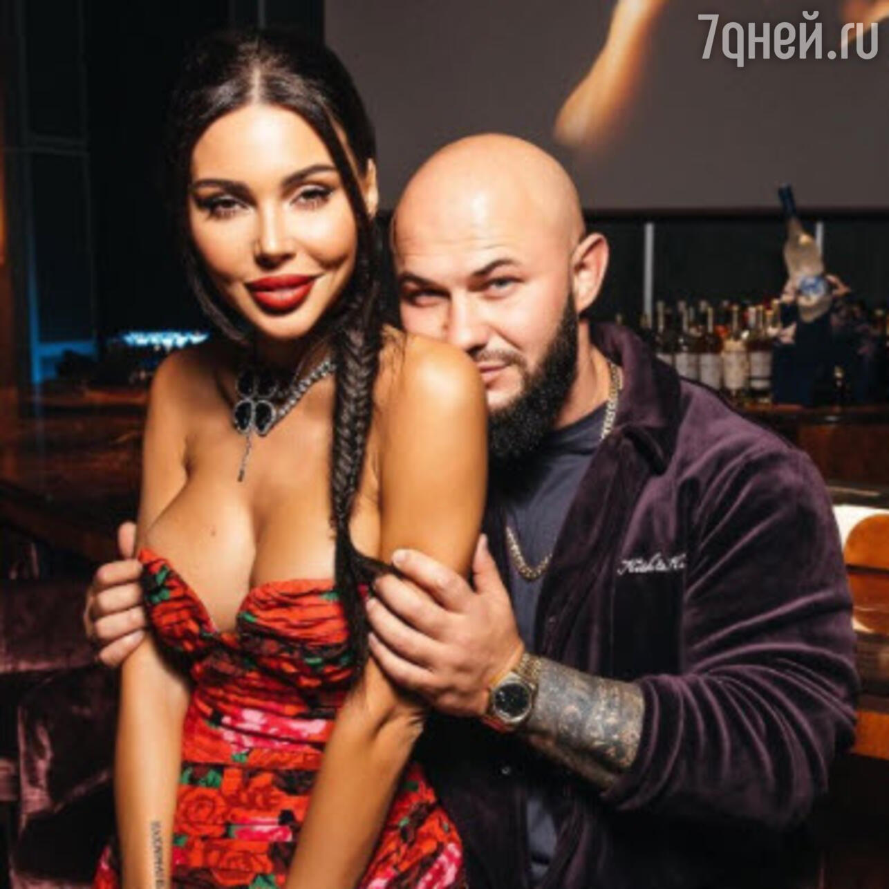 Оксана Самойлова с Джиганом вместе фото