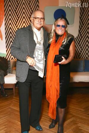 Никита Михалков с женой Татьяной