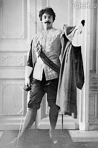 Константин Станиславский в роли Дон Жуана из одноименной пьесы А. С. Пушкина, 1889
