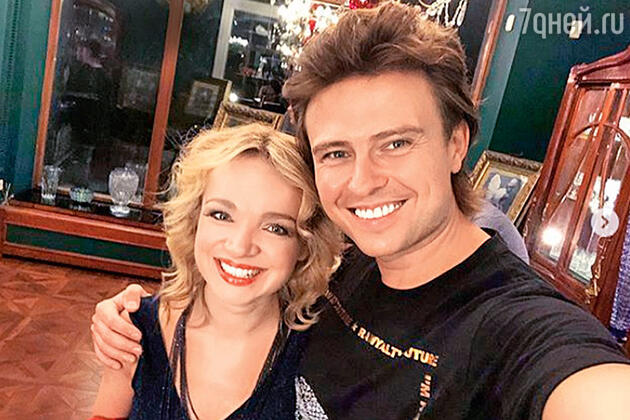 Виталина Цымбалюк-Романовская с Прохором Шаляпиным