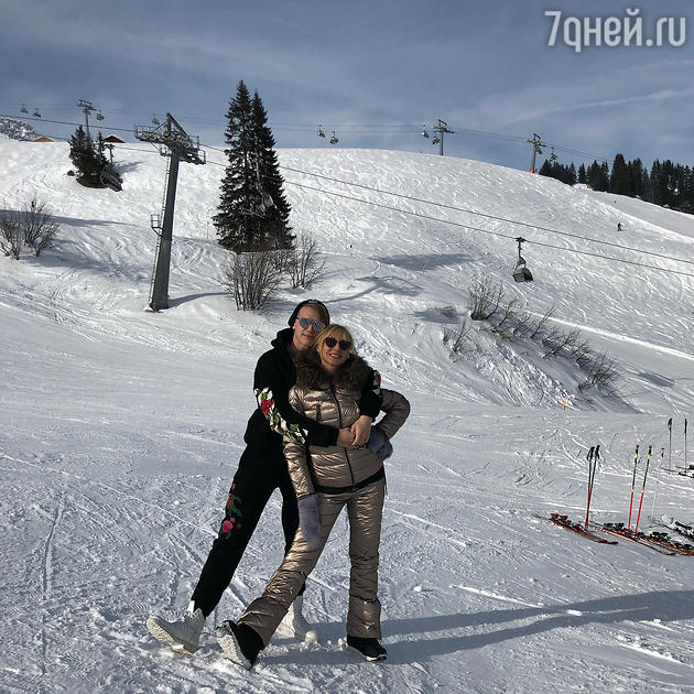 Кристина Орбакайте с сыном Дени