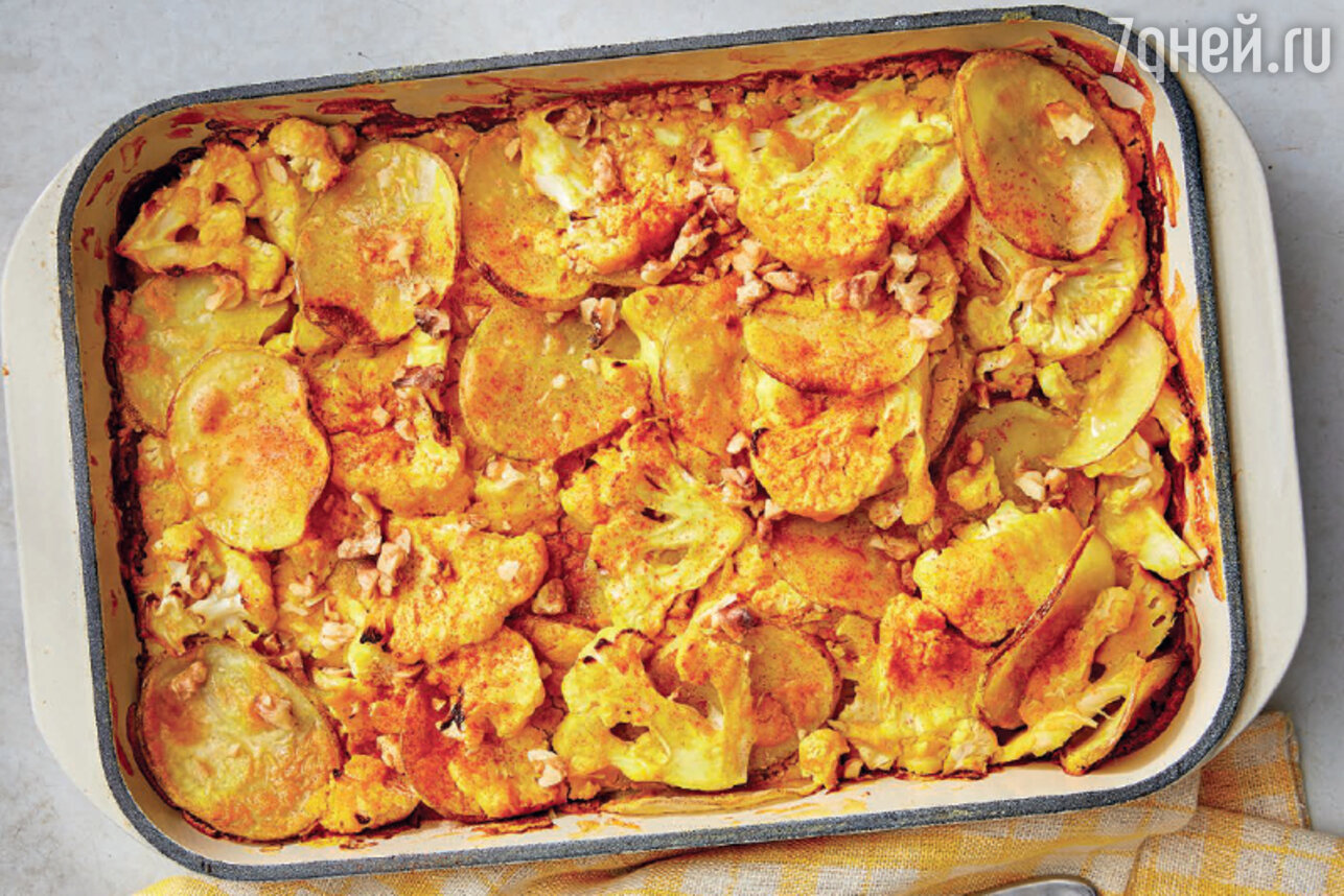Запеканка из цветной капусты с сыром и чесноком – пошаговый рецепт приготовления с фото