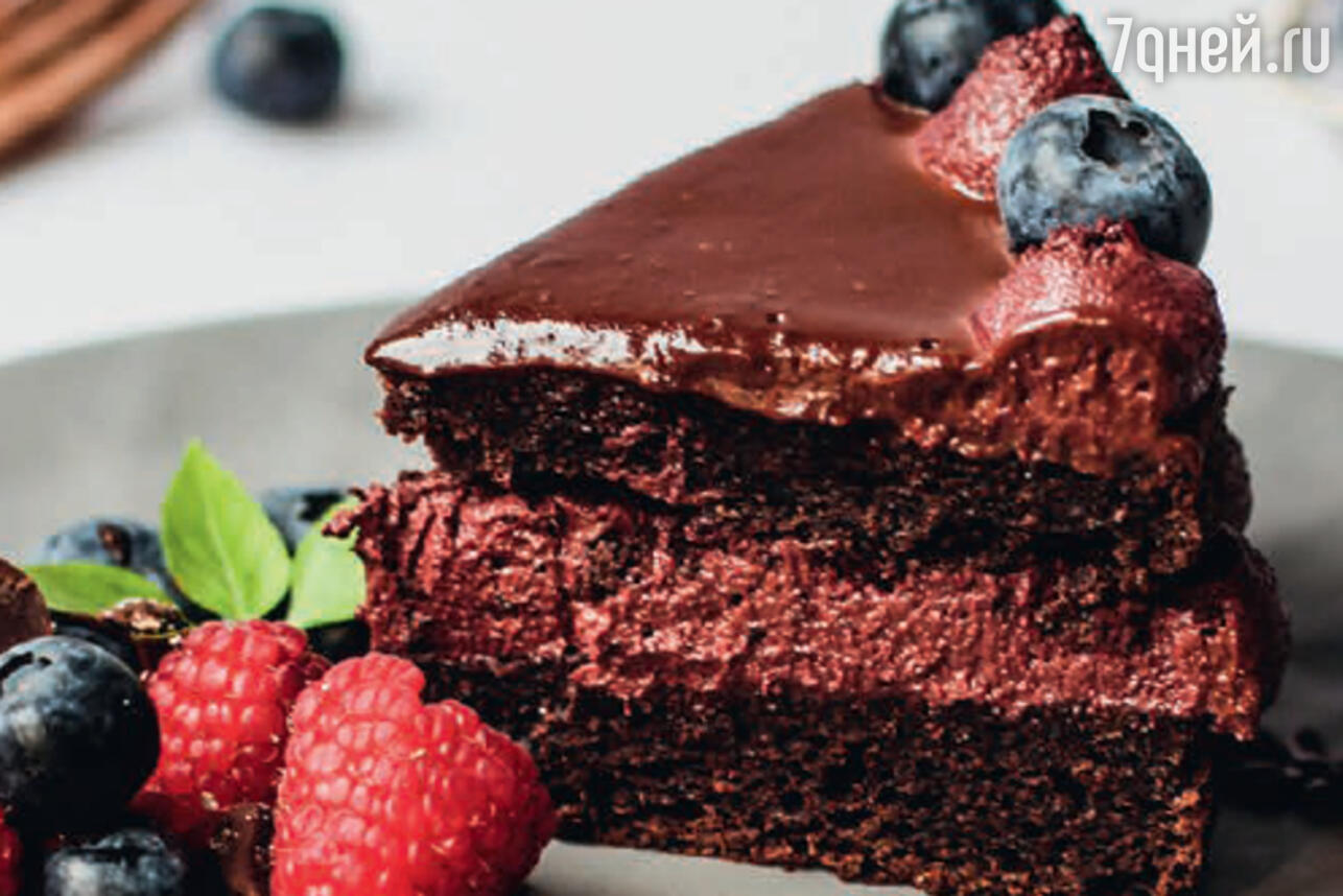 Шоколадный торт: рецепт новогоднего десерта от фудблогера Катерины  Счастливой: пошаговый рецепт c фото