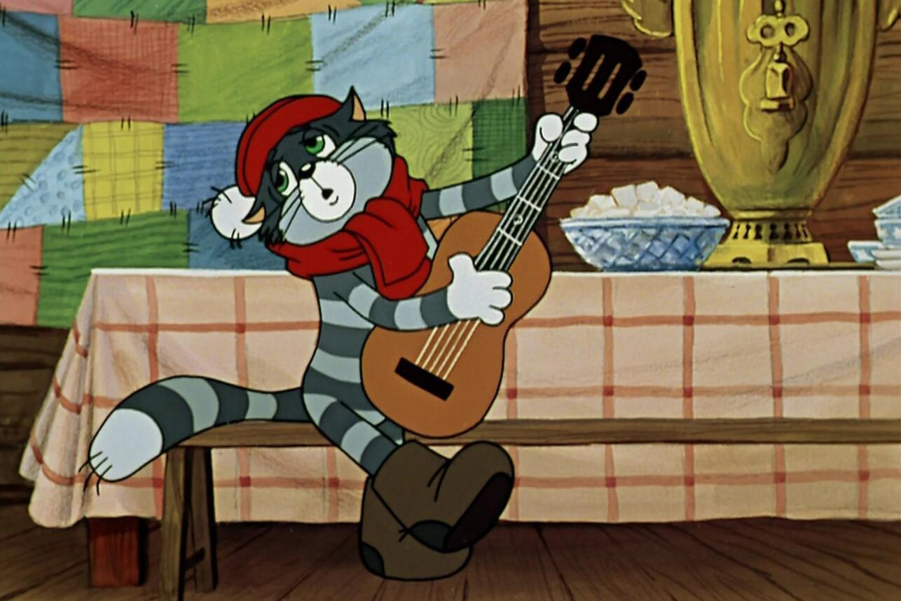 кадр из мультфильма «Зима в Простоквашино», 1984 фото
