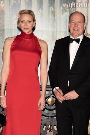 Княгиня Шарлен и Альбер - фото