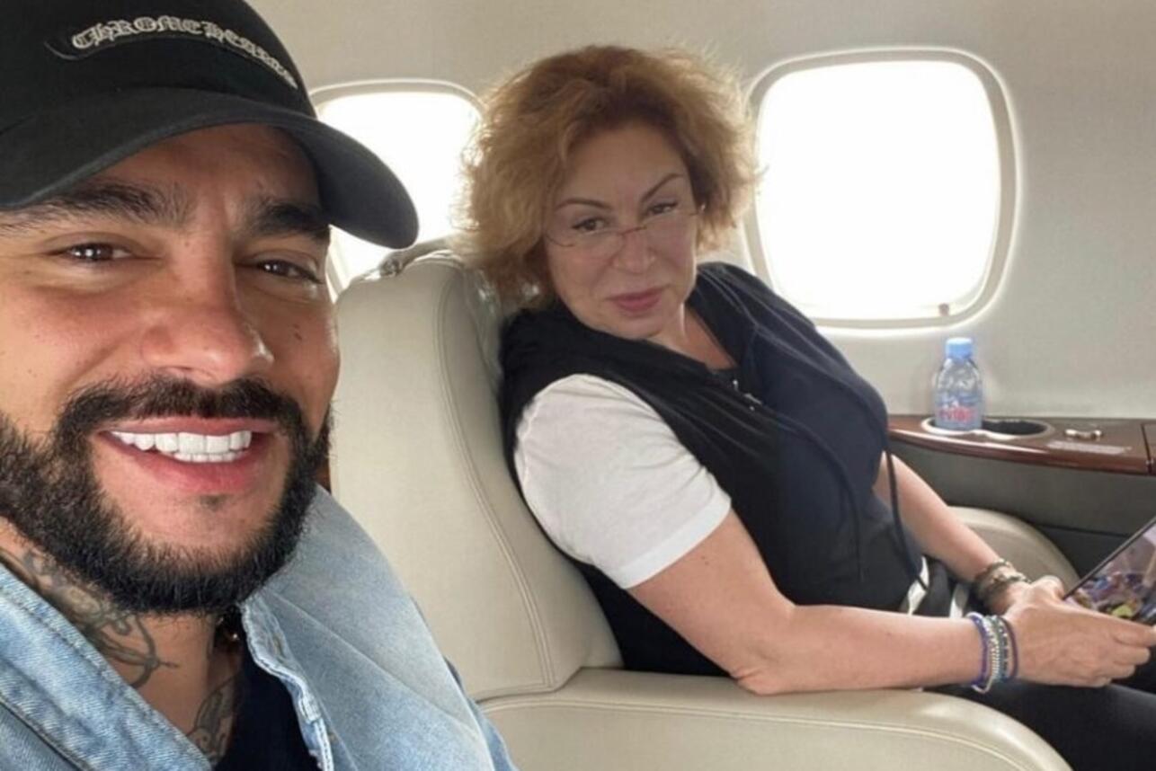 Тимати с мамой