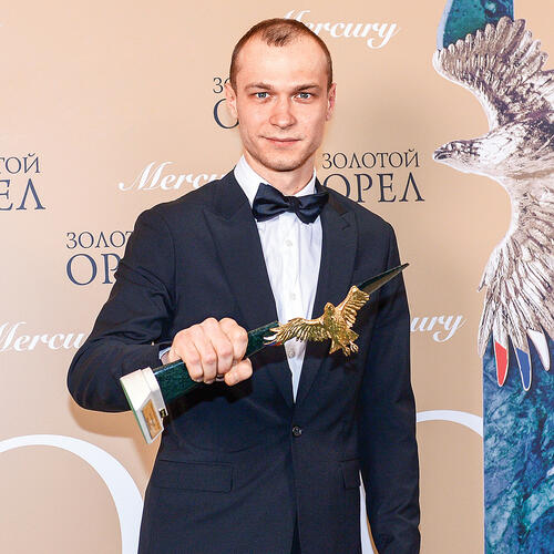 Юра Борисов на церемонии вручения премии «Золотой орел — 2021»