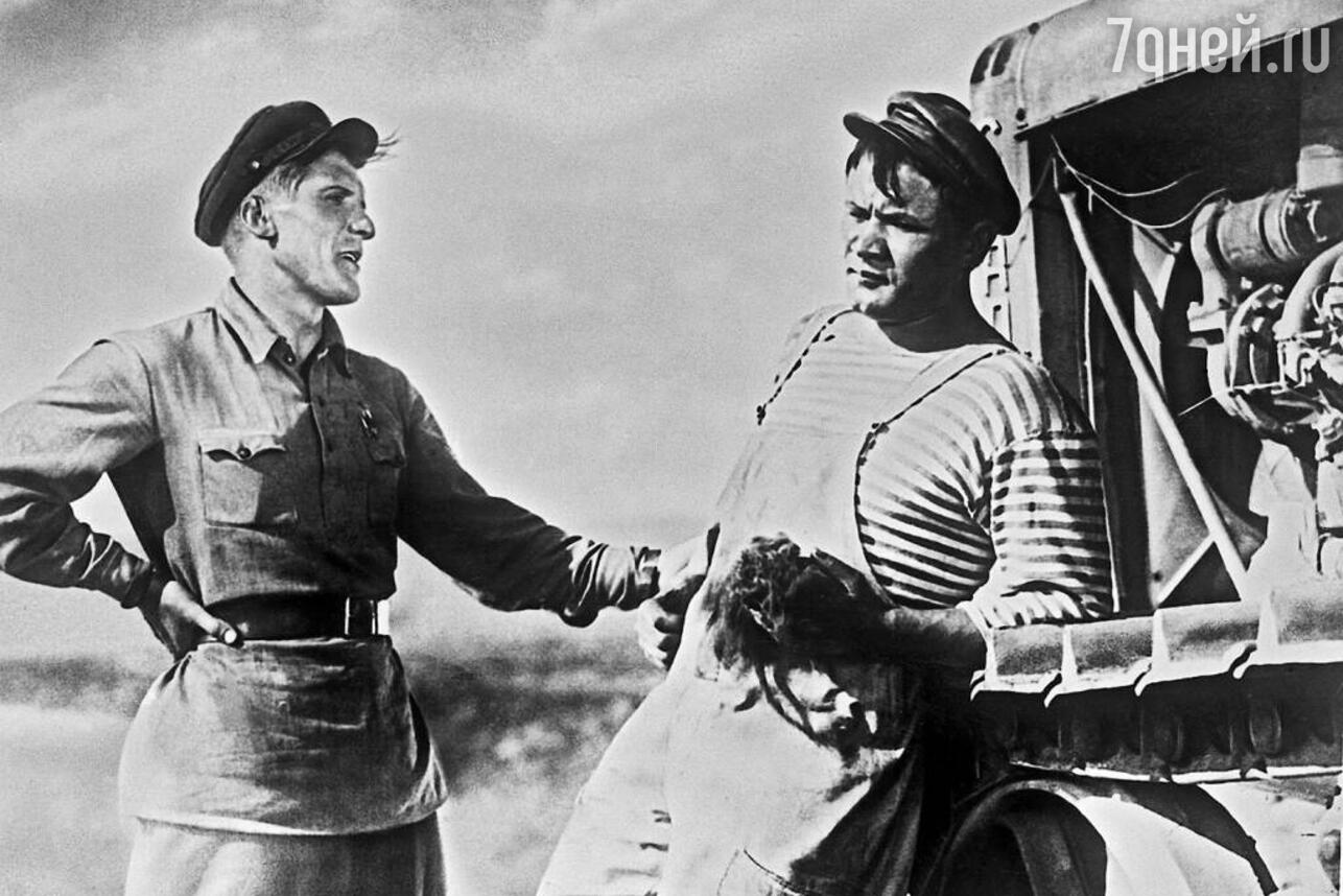 кадр из фильма «Трактористы», 1939 фото