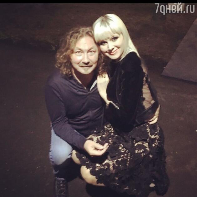 Игорь Николаев и певица Натали - фото