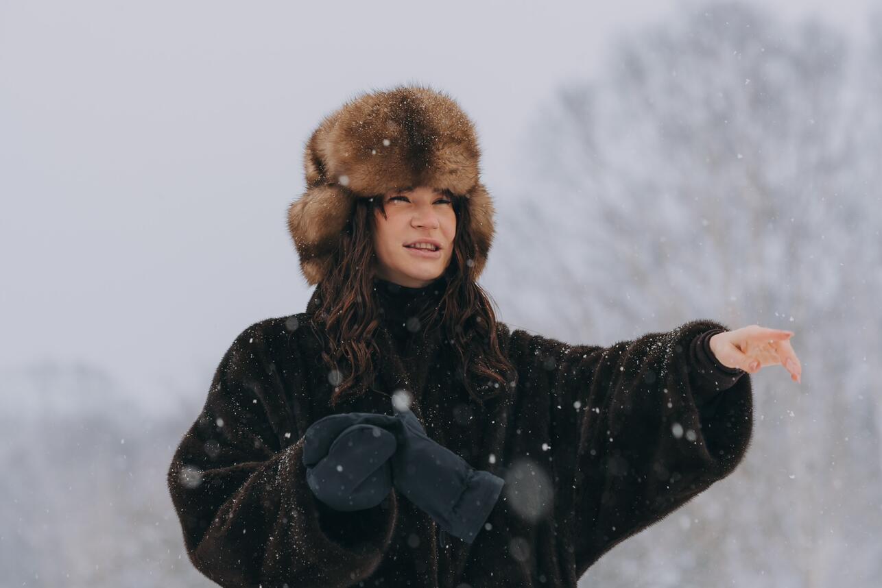 фото со съемок «Снежная восьмерка» кадры