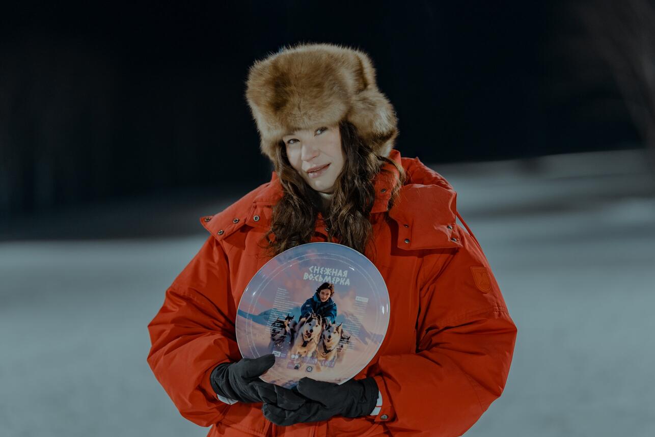 фото со съемок «Снежная восьмерка» кадры