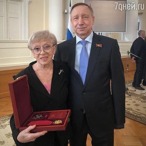 Алиса Фрейндлих и Александр Беглов