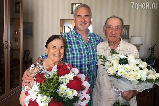 Валерий Меладзе с родителями