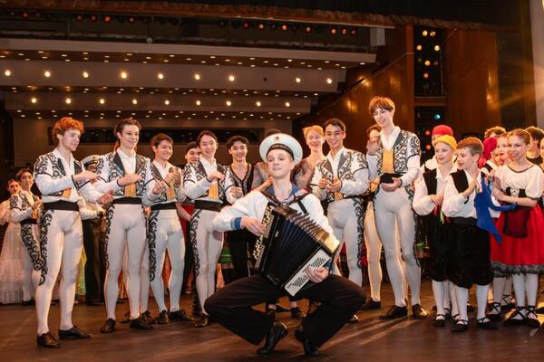 Две знаменитых хореографические школы впервые дали совместный концерт