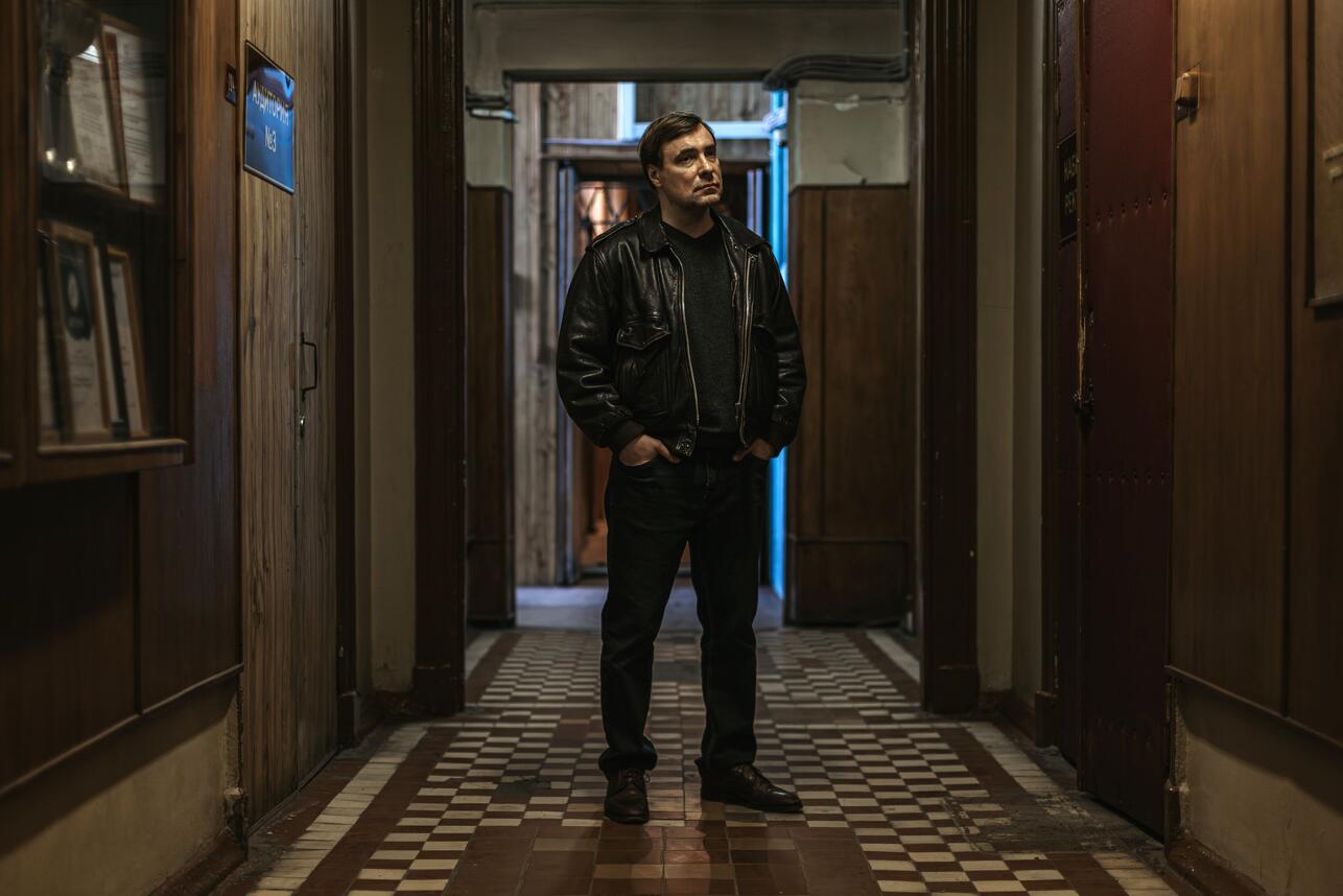 Фото со съемок сериала «Фишер. Черный проспект»