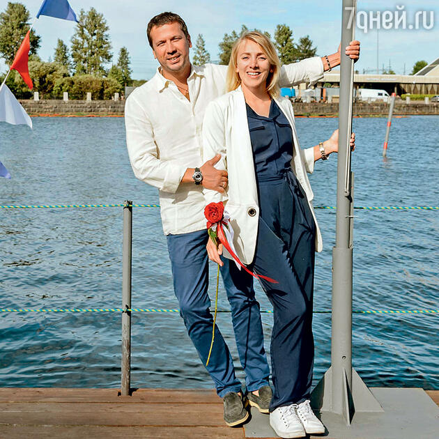 Андрей с женой Анной