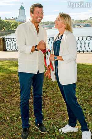 Андрей с женой Анной