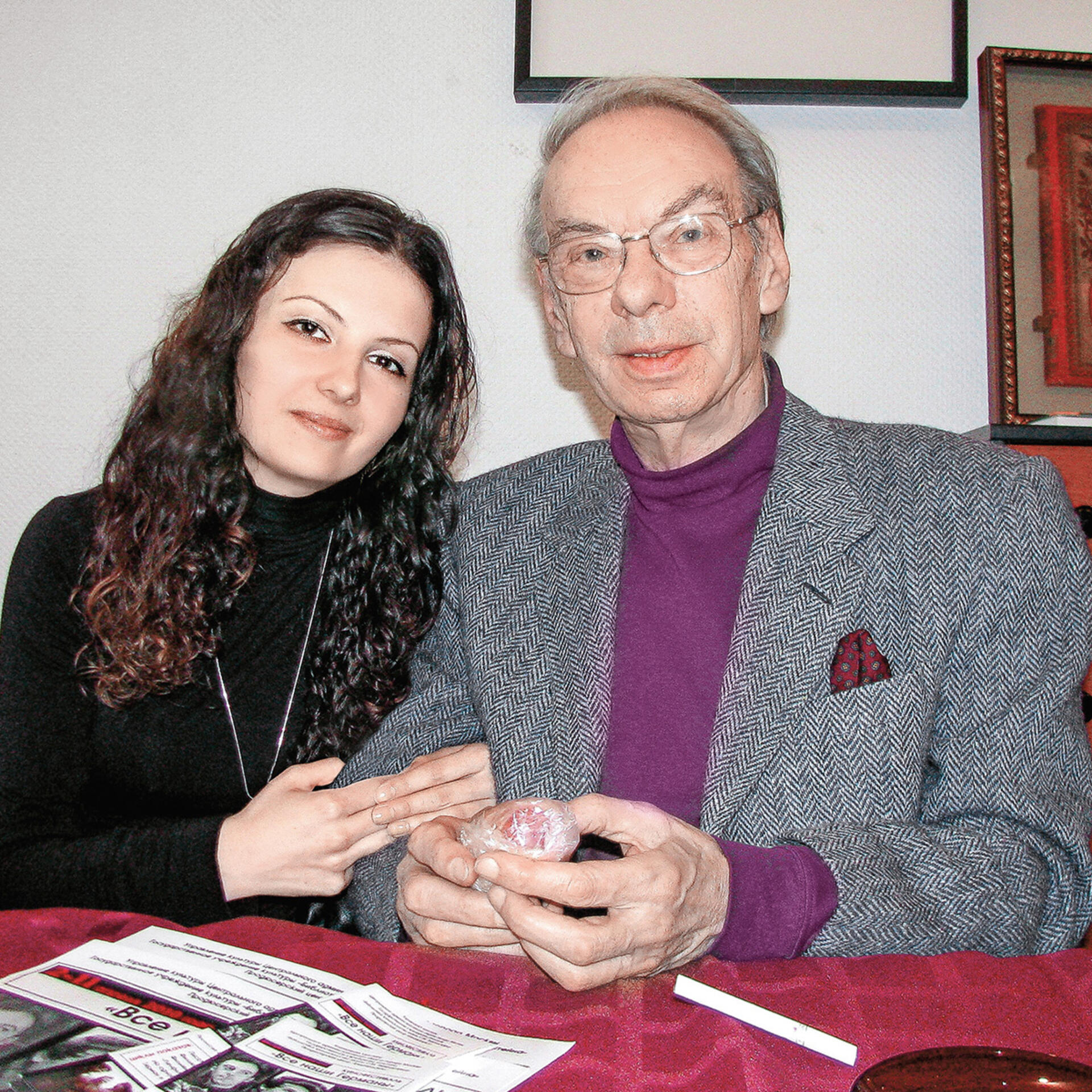 Анжелика Пахомова с Алексеем Баталовым