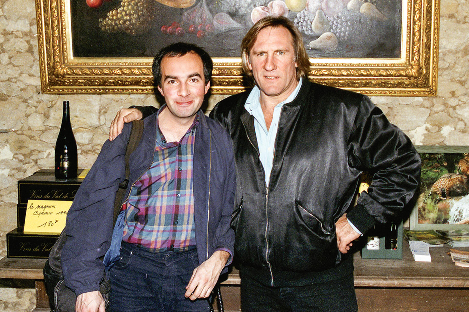 Юрий Феклистов и Жерар Депардье