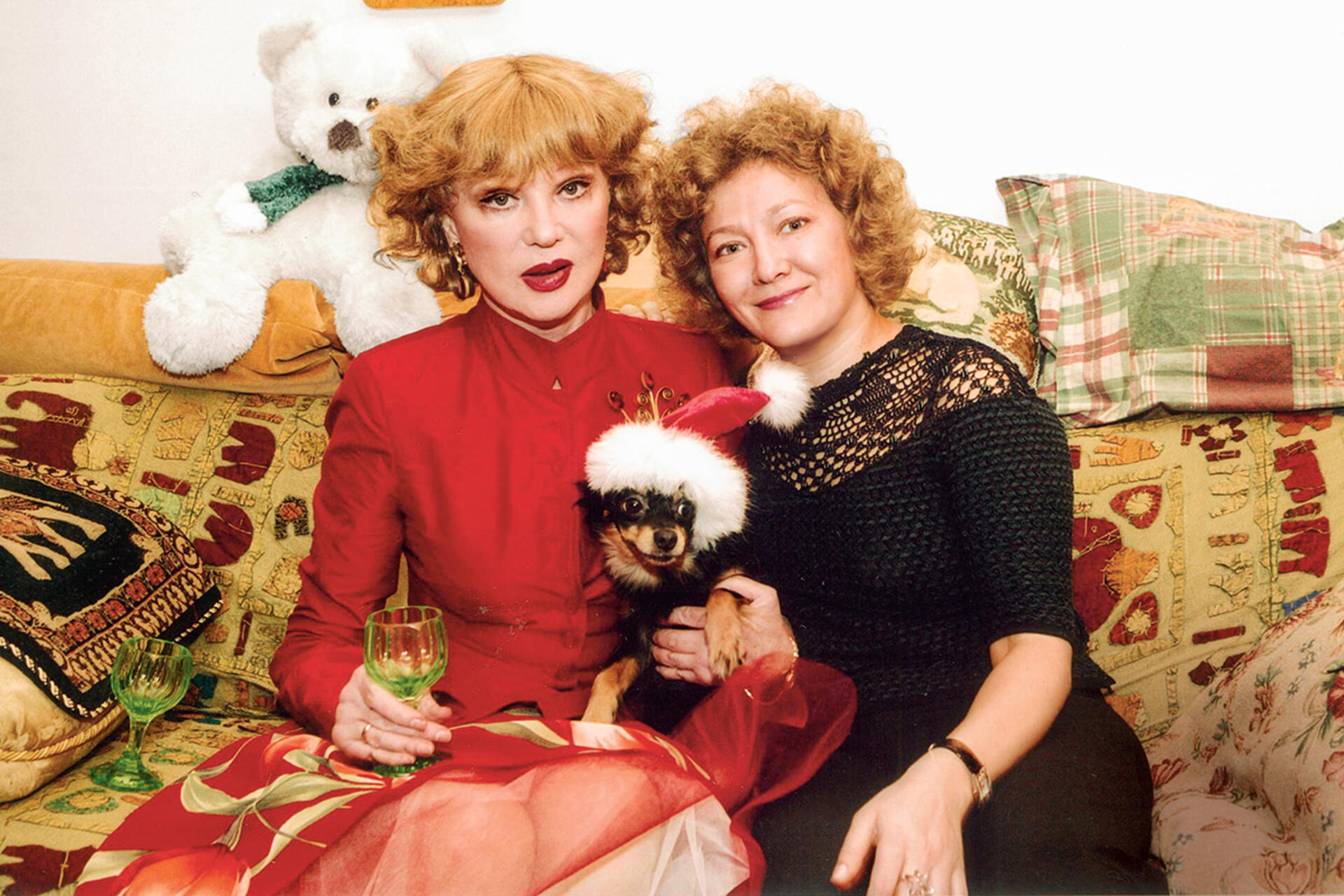 Инна Фомина и Людмила Гурченко