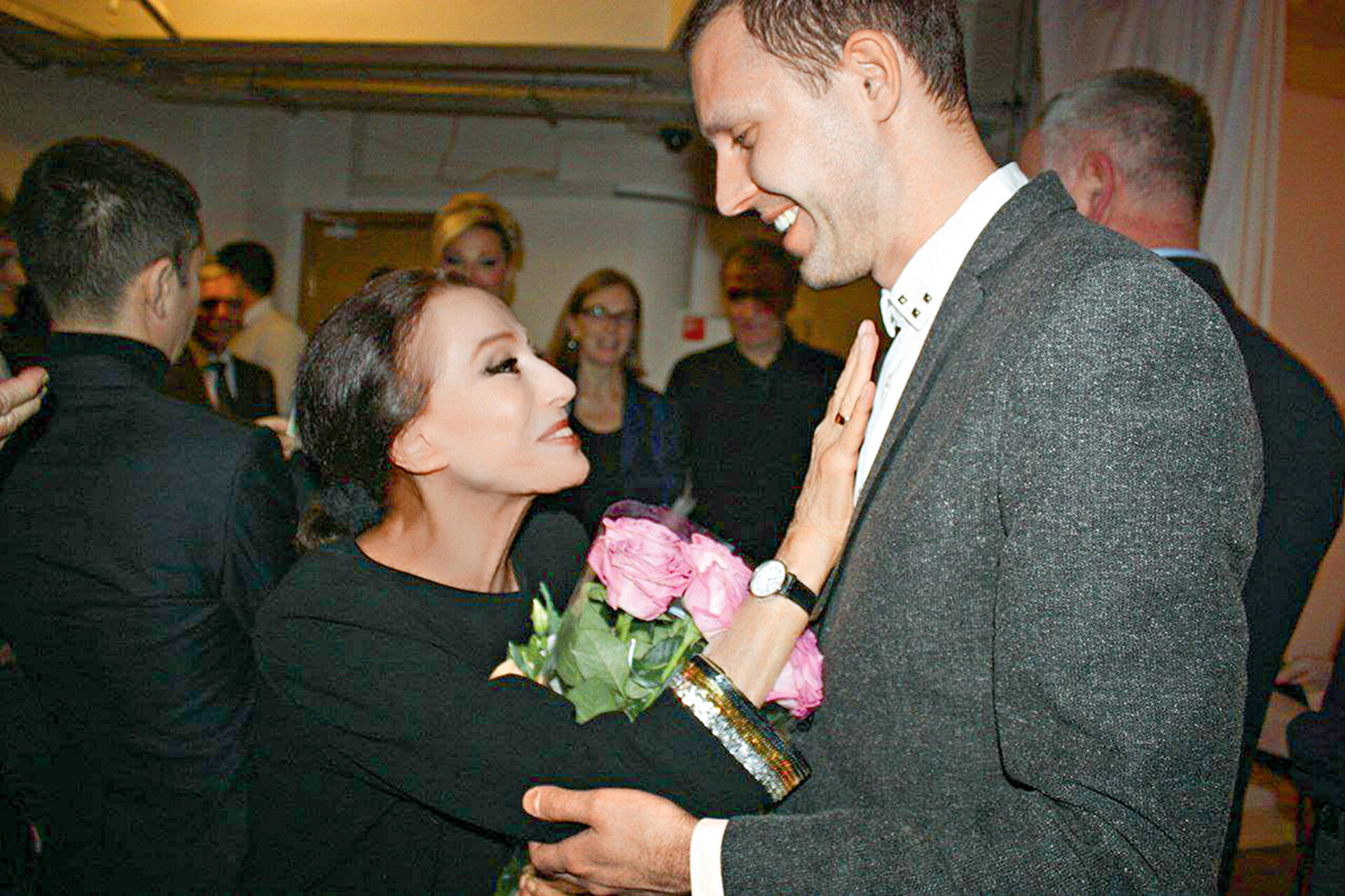 Павел Соседов и Майя Плисецкая