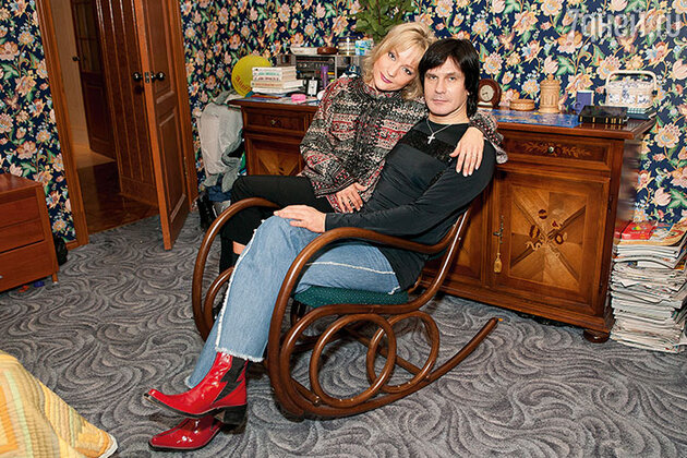 Татьяна Буланова с первым мужем 