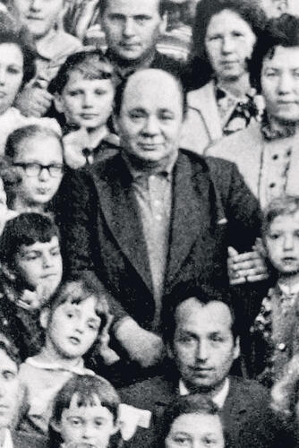 С Евгением Леоновым, начало 70-х годов