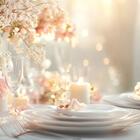 Как красиво накрыть стол к 14 февраля: сервировка в трендовом цвете