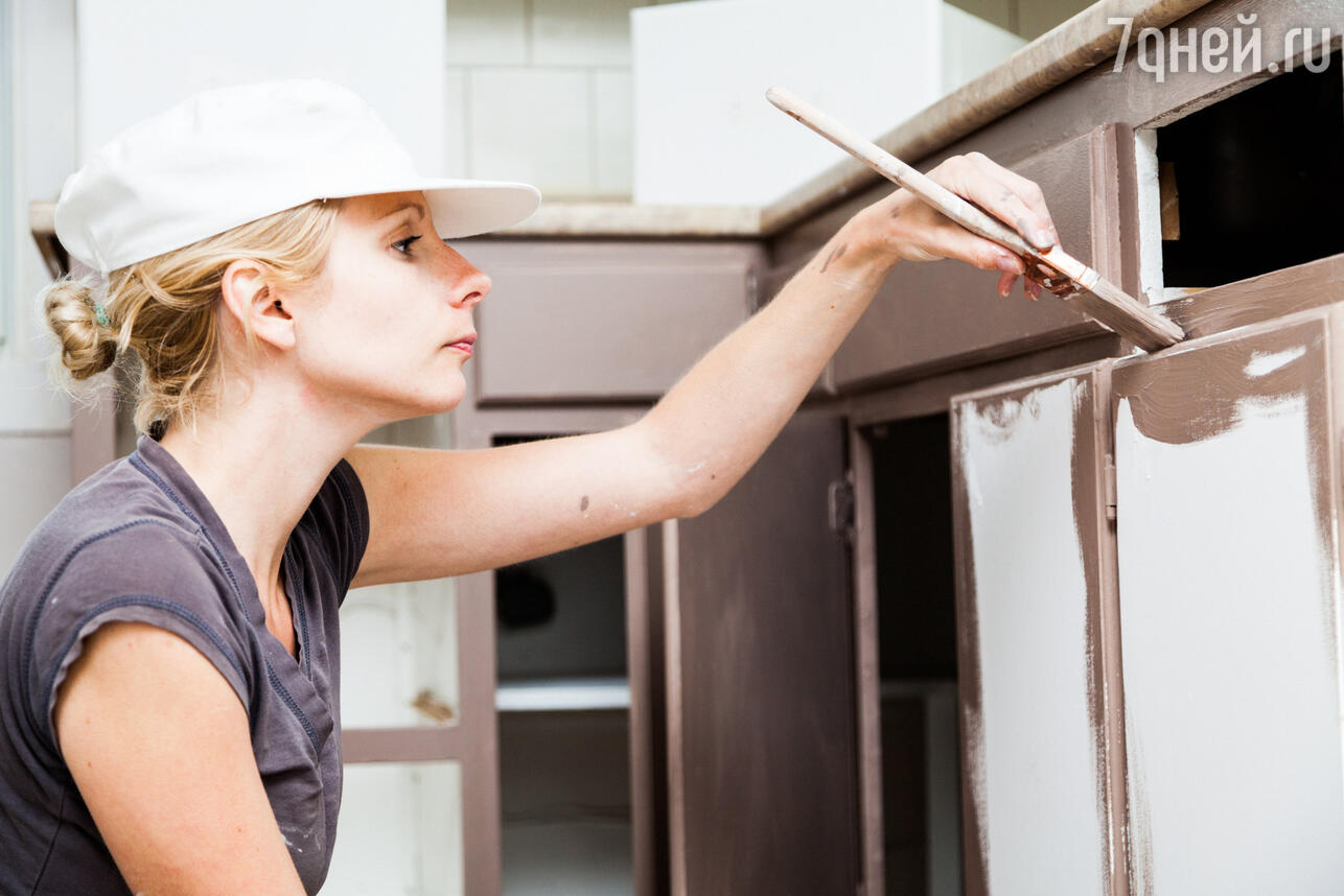 Как покрасить фасады кухни своими руками: инструкция для МДФ и ламинированных шкафов