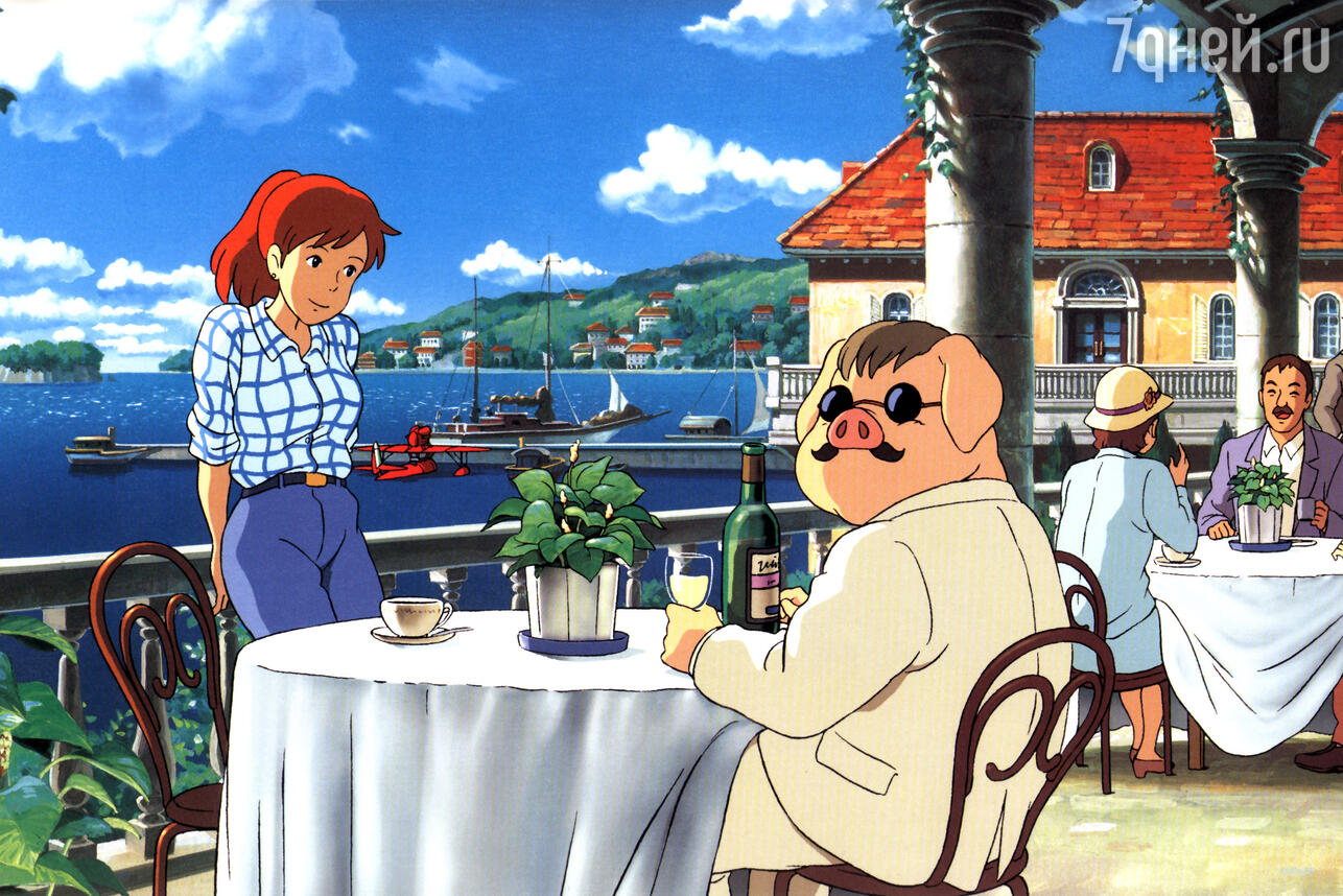 кадр из мультфильма «Порко Россо», 1992 фото