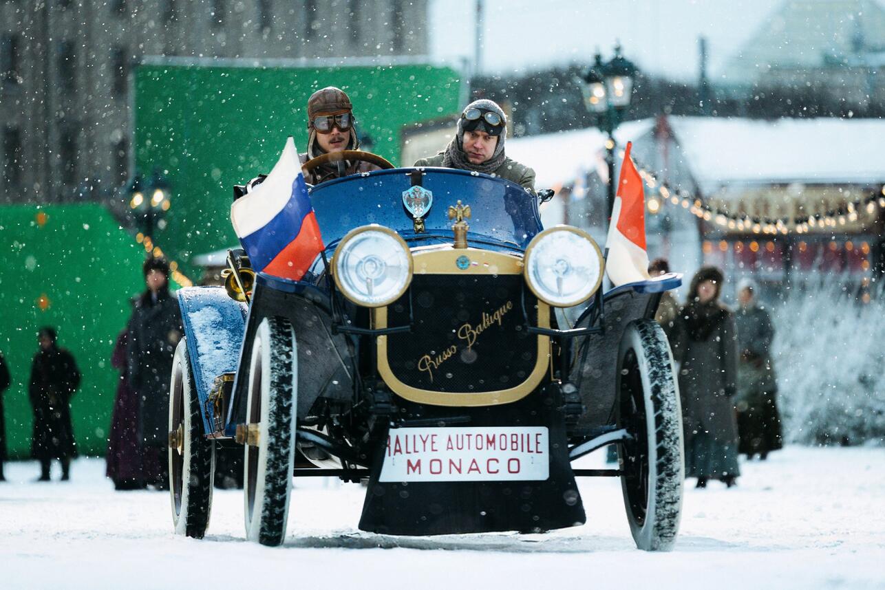 Кадр со съемок фильма «Битва моторов», реж. Илья Маланин, фото