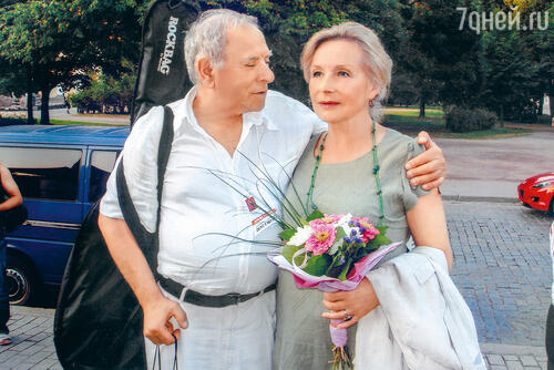 Лариса Малеванная и Петр Тодоровский, 2009 год